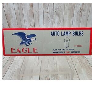 10 Pack Of Vintage Eagle #97 Auto Lamp Bulbs New Old Stock